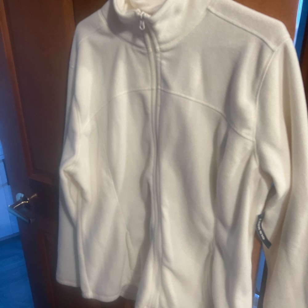 Lightweight fleece zipper jacket